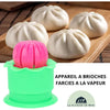 APPAREIL A BRIOCHES FARCIES A LA VAPEUR - BANH BAO VAPEURS SALES OU SUCRES. La Cuisine de Mimi