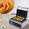 GAUFRIER ELECTRIQUE POUR HOT DOG 6 Pièces - 1500w - PRO - La Cuisine de Mimi