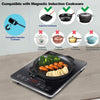 Amzchef Induction Cooker 2000W Electric induction cooktop adjustable Temperature hob Power Magnetic Cooker Hot Plates SK-CB16 La Cuisine de Mimi