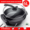 MARMITE SOUPE SHABU ELECTRIQUE 6L ou 8L - FONDUE COREENNE - La Cuisine de Mimi