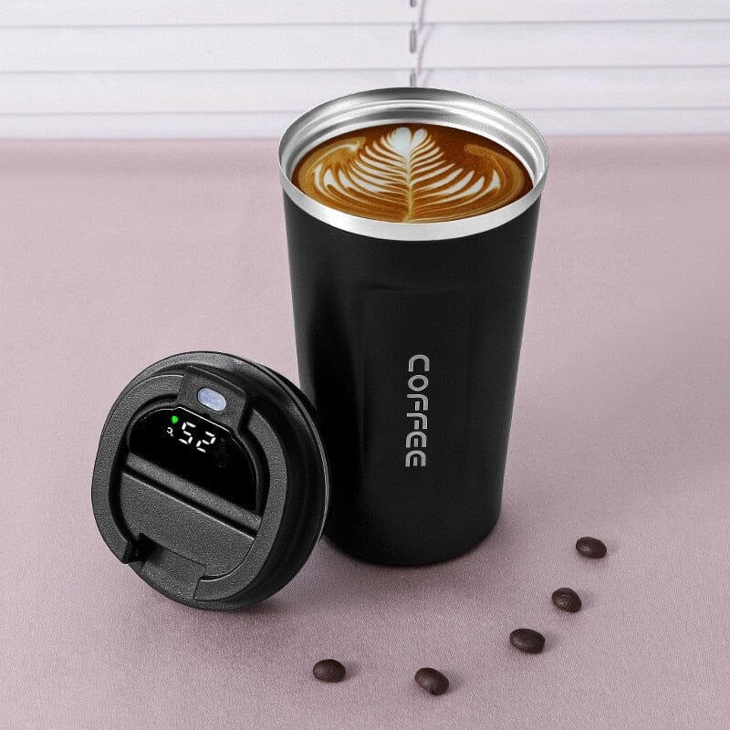380ml 510ml Smart Thermos Bottle for Coffee LED Temperature Display Thermal Mug Insulated Tumbler taza termica garrafa copo La Cuisine de Mimi