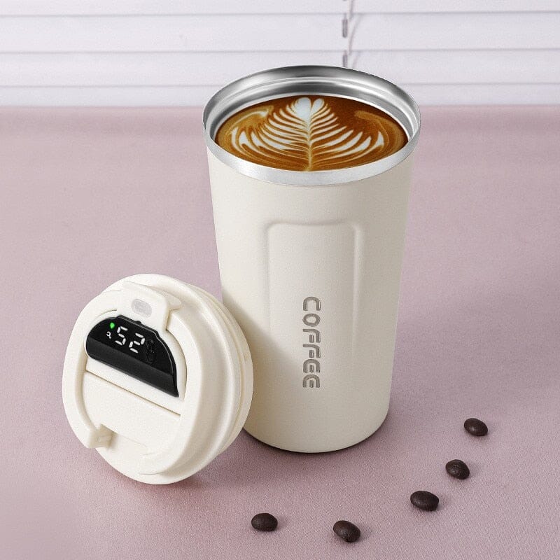 380ml 510ml Smart Thermos Bottle for Coffee LED Temperature Display Thermal Mug Insulated Tumbler taza termica garrafa copo La Cuisine de Mimi