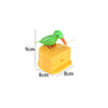 Creative Toothpick Holder Cartoon Small Bird Toothpick Container Press Toothpick Dispenser Storage Box Automatic Kitchen La Cuisine de Mimi
