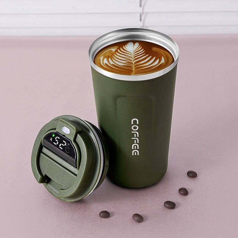 380ml 510ml Smart Thermos Bottle for Coffee LED Temperature Display Thermal Mug Insulated Tumbler taza termica garrafa copo La Cuisine de Mimi
