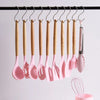 Silicone Kitchen Ware Set with Wooden Handle High Quality Non-stick Spatula Cooking Utensils La Cuisine de Mimi