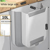 9L Folding Waste Bins Kitchen Garbage Bin Foldable Car Trash Can Wall Mounted Trashcan for Bathroom Toilet Waste Storage Bucket La Cuisine de Mimi