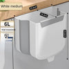 9L Folding Waste Bins Kitchen Garbage Bin Foldable Car Trash Can Wall Mounted Trashcan for Bathroom Toilet Waste Storage Bucket La Cuisine de Mimi