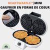 HEARTWAFFLE™⎮MINI GAUFRIER EN FORME DE COEUR La Cuisine de Mimi