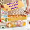 ROUND ICECUBES™⎮MOULE à 22 GLACONS RONDS La Cuisine de Mimi