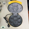 ELECTRIC WAFFLES MINI GAUFRIER ELECTRIQUE 7 GÂTEAUX La Cuisine de Mimi