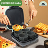 APPAREIL A TARTE A L'OEUF 220V⎮PASTEIS DE NATA/ PANCAKES™ La Cuisine de Mimi