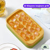 ROUND ICECUBES™⎮MOULE à 22 GLACONS RONDS La Cuisine de Mimi