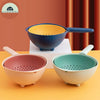 DRAIN BASKET™⎮PANIER d'égouttage rotatif à double couche pour fruits et légumes La Cuisine de Mimi