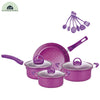 MIMICOOK ENSEMBLE DE CASSEROLES ET POÊLES ANTIADHESIVES ET USTENSILES DE CUISINE 13 PIECES La Cuisine de Mimi