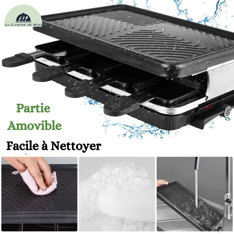 Appareil à raclette 8 personnes La Cuisine de Mimi