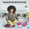 MIMICOOK ENSEMBLE DE CASSEROLES ET POÊLES ANTIADHESIVES ET USTENSILES DE CUISINE 13 PIECES La Cuisine de Mimi