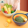 DRAIN BASKET™⎮PANIER d'égouttage rotatif à double couche pour fruits et légumes La Cuisine de Mimi
