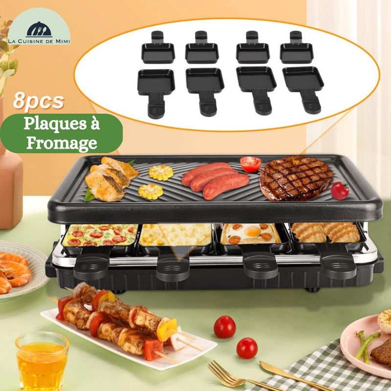 Appareil à raclette 8 personnes La Cuisine de Mimi