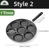 POÊLE A OEUFS/PANCAKES/BLINIS 4/7 TROUS La Cuisine de Mimi
