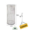 Panier de gril roulant en acier inoxydable pour légumes pour BBQ La Cuisine de Mimi