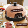 FORNOPIZZA TC ™⎮MINI FOUR à PIZZA TERRE CUITE POUR 4 PERSONNES La Cuisine de Mimi