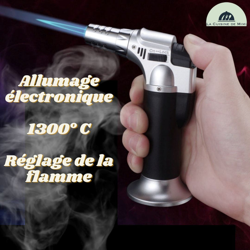 Chalumeau de Cuisine, Pâtisserie et de Barbecue - Rechargeable - La Cuisine de Mimi