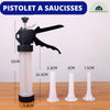 SAUSAGE MAKER™⎮PISTOLET A SAUCISSES La Cuisine de Mimi