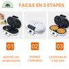 HEARTWAFFLE™⎮MINI GAUFRIER EN FORME DE COEUR La Cuisine de Mimi