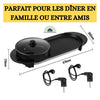 Fondue Coréenne Gril Électrique De Table Antiadhésif 2 en 1 La Cuisine de Mimi