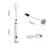 Mousseur à Lait Rechargeable Usb la cuisine de mimi