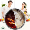 FONDUE CHINOISE SHABU™⎮Marmite Chinoise Inoxydable 2 compartiments La Cuisine de Mimi