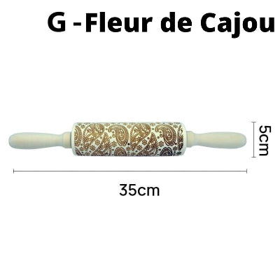 Rouleau à Pâtisserie Décoratif - Rouleau Merveille™ | PâtissArt La Cuisine de Mimi