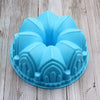 Silicone Big Cake Molds Flower Crown Shape Cake Bakeware Baking Tools 3D Bread Pastry Mould Pizza Pan DIY Birthday Wedding Party La Cuisine de Mimi