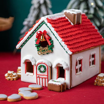 Moule Maison de Noël - 10 Pièces la cuisine de mimi