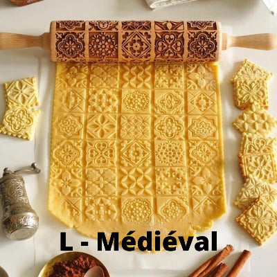 Rouleau à Pâtisserie Décoratif - Rouleau Merveille™ | PâtissArt La Cuisine de Mimi