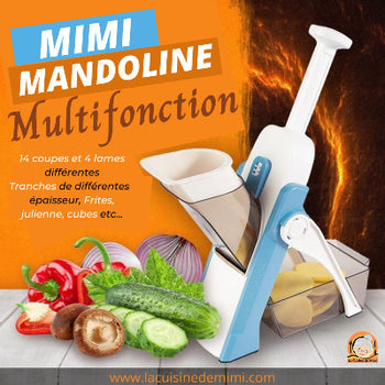 Mandoline Multifonction - Tranch’Express™ La Cuisine de Mimi