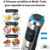 MIXEUR MELANGEUR PLONGEANT HACHOIR 1500W 4 EN 1 La Cuisine de Mimi