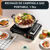 Camping Cassette Stove Automatic Ignition Large Firepower Windproof Energy Saving Dual-use Portable Gas Stove Camping Supply La Cuisine de Mimi
