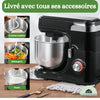 Robot Mixeur Culinaire 8 vitesses 5,5L La Cuisine de Mimi