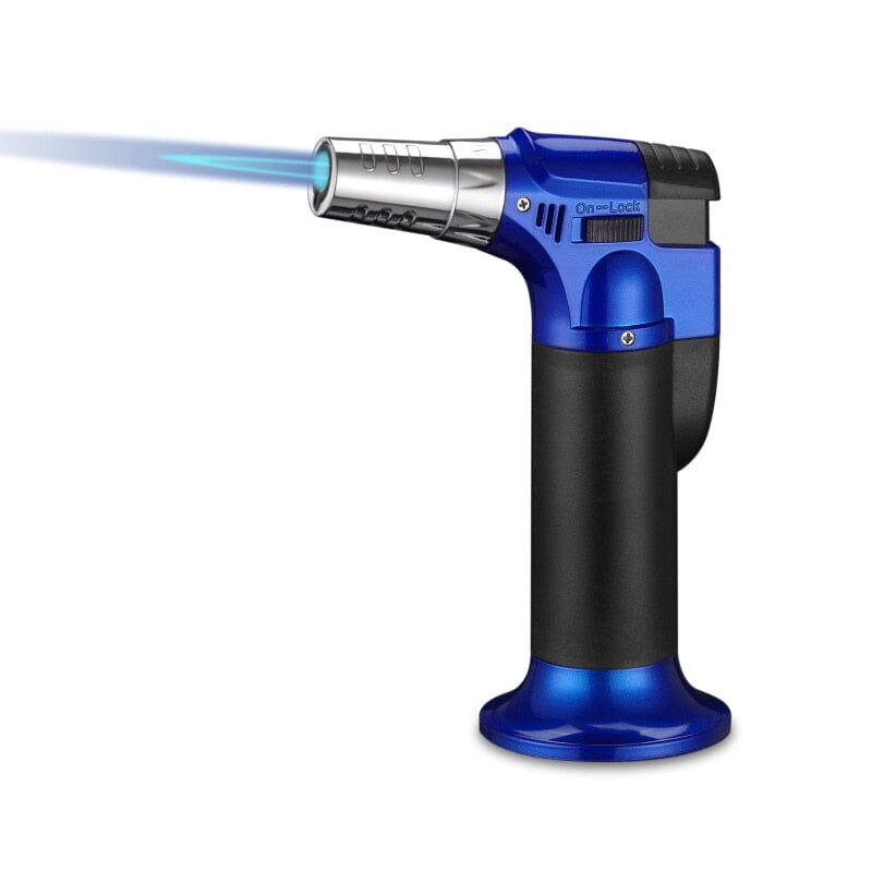 Gas Lighter Windproof BBQ Kitchen Jet Torch Turbine Lighters Smoking Accessories High Capacity Spray Gun Metal Welding Lighter La Cuisine de Mimi