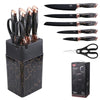 Ensemble de 7pcs de Couteaux de Cuisine avec Aiguiseur La Cuisine de Mimi