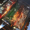 BBQ Net Tube Barbecue Rolling Grilling Basket Grill Tool with Removable Mesh Cover BBQ Accessories Outdoor Camping Cookware La Cuisine de Mimi