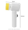 5-in-1 Electric Cleaning Brush Bathroom Wash Brush Kitchen Cleaning Tool USB Handheld Bathtub Brush Electric Brush Cleaner Sink La Cuisine de Mimi