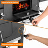 Barbecue Charbon XXL avec Fumoir & Roues | Grill Jardin Premium La Cuisine de Mimi