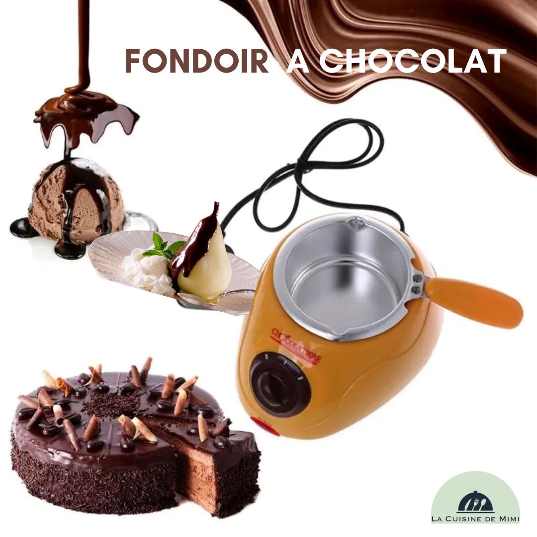Fondoir à Chocolat, Fondoir à Chocolat électrique, Fondoir à Bonbons,  Machine à Fondre à Chocolat Détachable à Deux Modes, Casserole à Chocolat  Bricolage en Céramique Antiadhésive - AliExpress