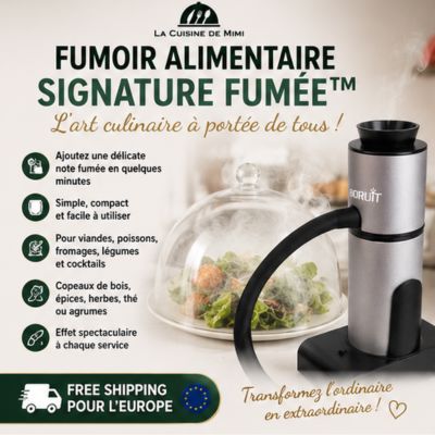 Fumoir Alimentaire - Signature Fumée™ la cuisine de mimi