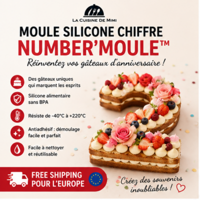 Moule Silicone Chiffre - Number'Moule™ la cuisine de mimi