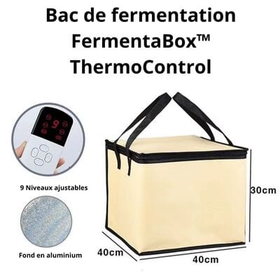 Bac de fermentation | FermentaBox™ | ThermoControl La Cuisine de Mimi
