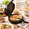 24cm Double Potato Omelet Pan Made of Nonstick Aluminum, Flipping Pan for Induction, Gas and Glass-Ceramic Cooktops, Kitchen Utensil for Omelets, Eggs and Crepes La Cuisine de Mimi