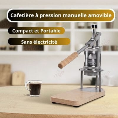Mini cafetière à pression manuelle | Pressio™ | Espresso La Cuisine de Mimi